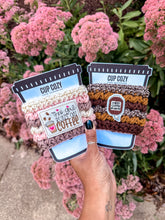 Load image into Gallery viewer, This Girl Runs on Coffee Cup Cozy