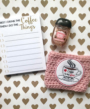 Load image into Gallery viewer, Coffee is my Love Language Cozy