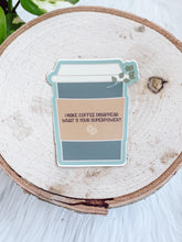 Load image into Gallery viewer, Coffee Superpower Sticker