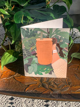 Load image into Gallery viewer, Coffee and Plant Jungle Greeting Card
