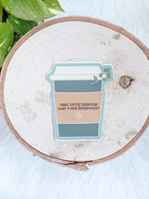 Load image into Gallery viewer, Coffee Superpower Sticker