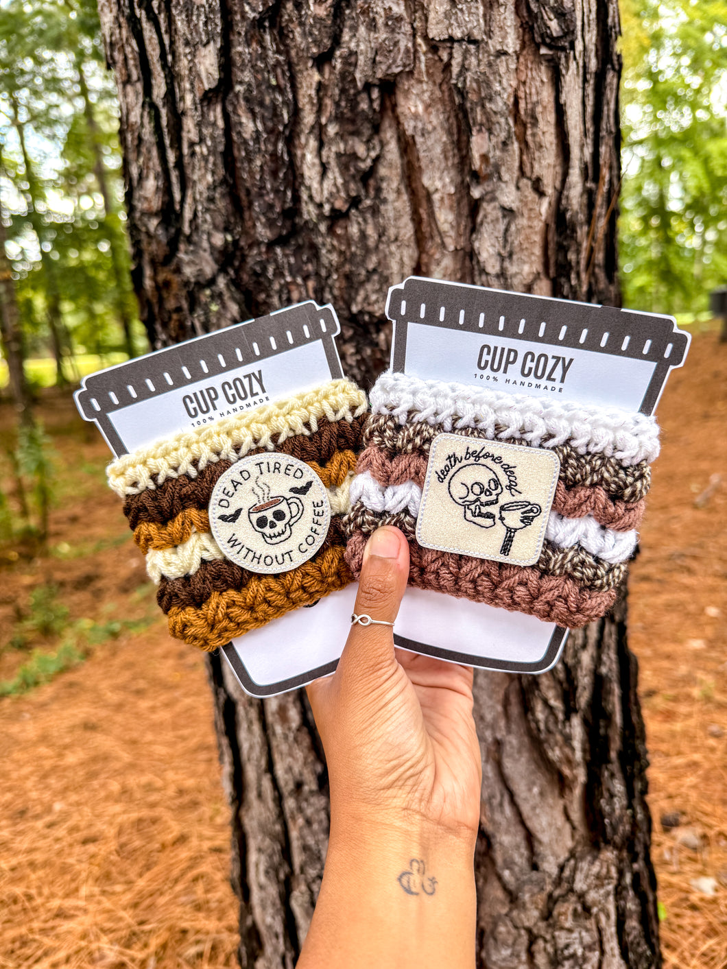 Death Before Decaf Cup Cozy