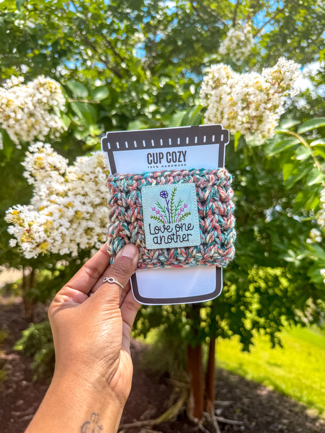 Love One Another Cup Cozy