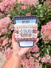 Load image into Gallery viewer, This Girl Runs on Coffee Cup Cozy
