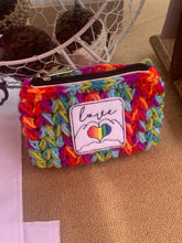 Load image into Gallery viewer, Rainbow Heart Coin Purse
