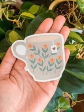 Load image into Gallery viewer, Boho Tea Cup Sticker
