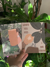 Load image into Gallery viewer, Coffee and Plant Jungle Greeting Card
