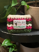 Load image into Gallery viewer, This Girl Runs on Starbucks Cozy
