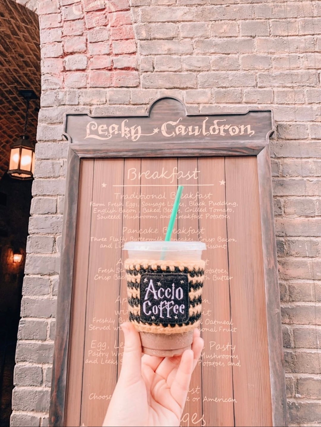 Accio Coffee Cozy