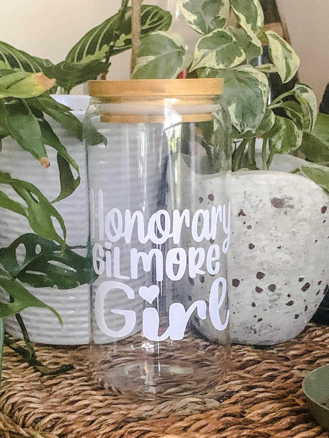 Honorary Gilmore Girl Glass Cup